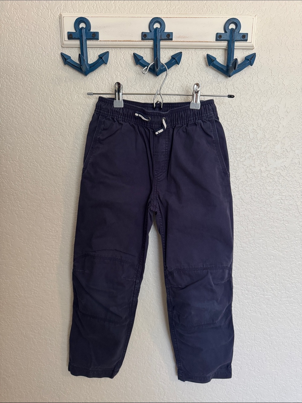 Double Knee Pants In Cotton Twill